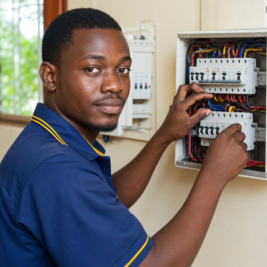 Distribution board servicing in Maseru